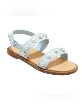 Cat & Jack Toddler Selene Pearl Sandals Sz 8 NWT